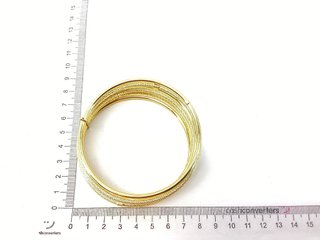 brazalete oro 18k