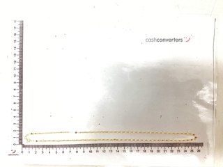 cadena oro 18k 25cm