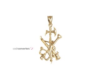crucifijo oro 18k