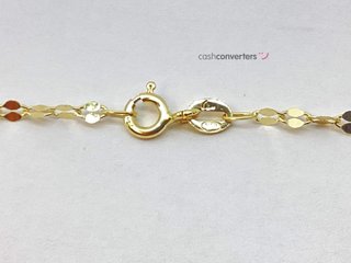 cadena oro 18k 25cm