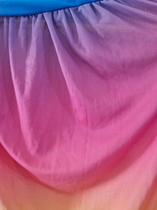 Pareo multicolor ajustable semitransparente