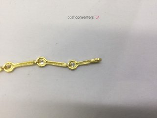 pulsera oro 18k con piedra con circonita