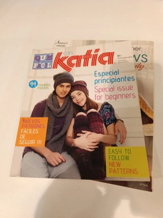 5 revistas vintage de punto y especial Burda