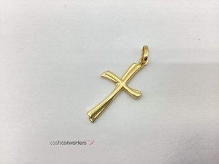crucifijo oro 18k