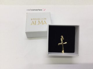 crucifijo oro 18k