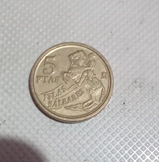 LOTE Monedas 5 Pesetas España