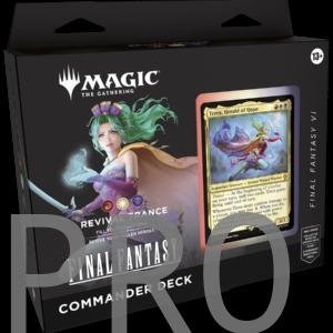 Final Fantasy: Mazo de Commander Trance del Resurgir (Inglés). Magic The Gathering