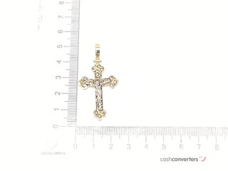 crucifijo oro 18k