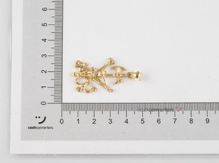 crucifijo oro 18k