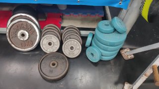 Discos de pesas TROPICANA 10 kg y otros pesos