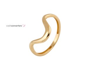 anillo oro 18k con piedra con circonita