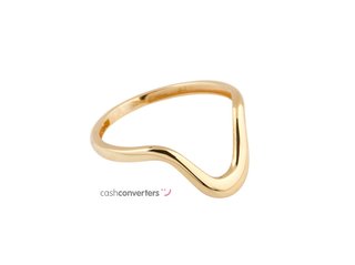 anillo oro 18k con piedra con circonita