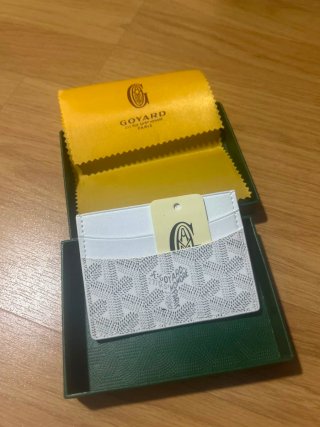 Tarjetero Goyard Verde Nuevo