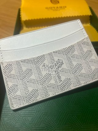 Tarjetero Goyard Verde Nuevo
