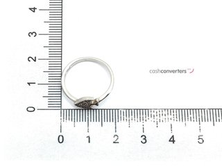 anillo plata 925mm con piedra con circonita