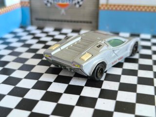 Lamborghini Countach Majorette Custom Plata