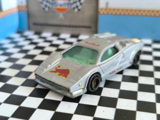 Lamborghini Countach Majorette Custom Plata