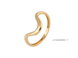 anillo oro 18k con piedra con circonita