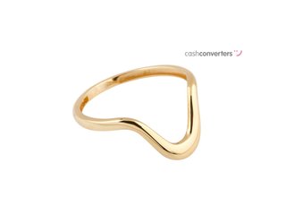 anillo oro 18k con piedra con circonita