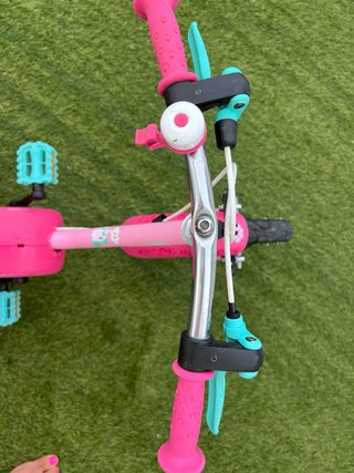 Bicicleta infantil B'TWIN 14 con ruedines