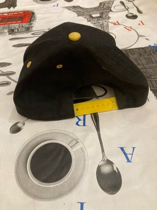 Gorra Gaya Negra y Amarilla