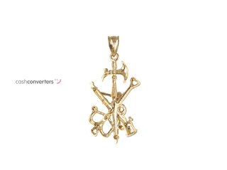 crucifijo oro 18k