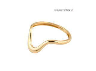 anillo oro 18k con piedra con circonita
