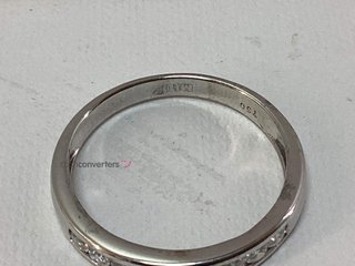 anillo oro 18k con piedra con diamante