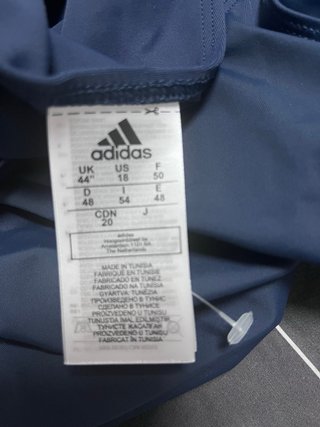 Bañador deportivo Adidas chica azul