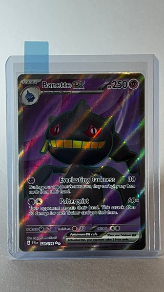Carta Pokémon Banette ex UR 229/198 - SVI
