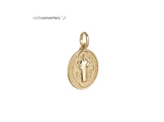 medalla oro 18k