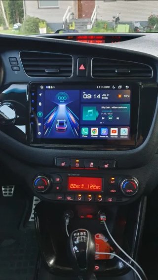 Rádio Kia Ceed (12-18) Android 14 + GPS + Carplay
