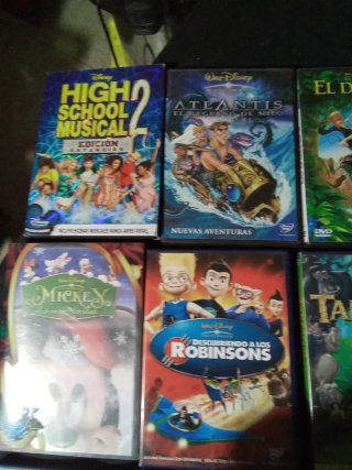 Lote 12 Películas Infantiles DVD