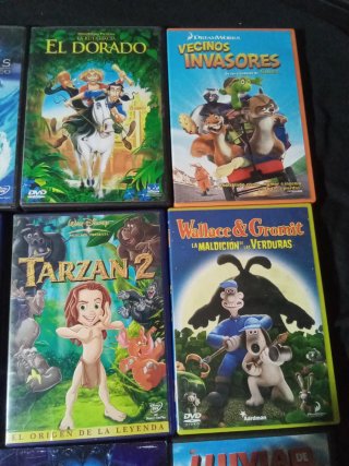 Lote 12 Películas Infantiles DVD