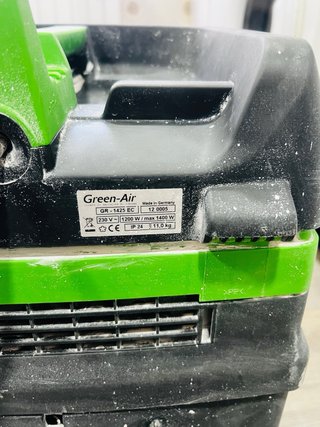 Lijadora jirafa Green-Air con aspiradora