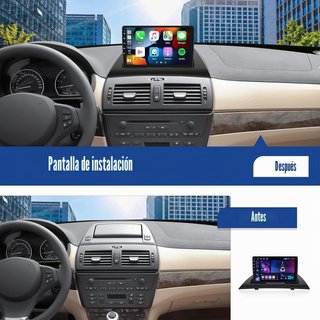 SIXWIN Android15 4+64GB 9'' AutoRadio BMW X3 E83