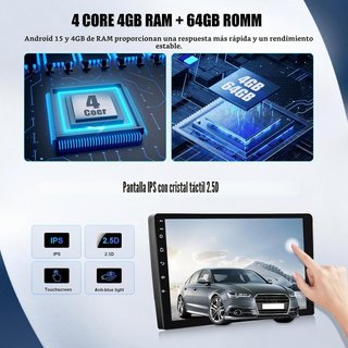 SIXWIN Android15 4+64GB 9'' AutoRadio BMW X3 E83