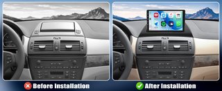 SIXWIN Android15 4+64GB 9'' AutoRadio BMW X3 E83