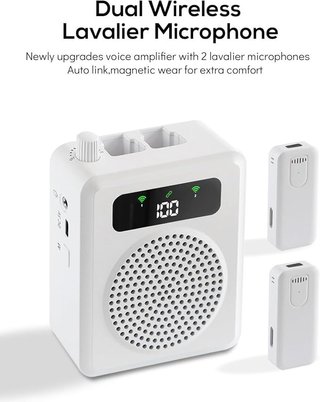 QEEKADA R11 Amplificador de Voz portátil 2000mAh