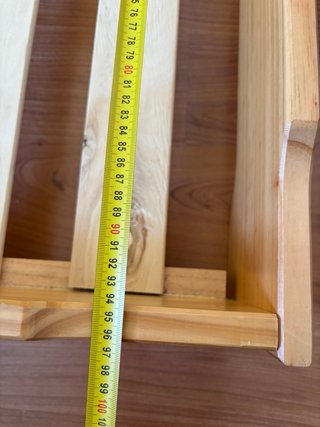 Cama Montessori 190x90 Madera Natural