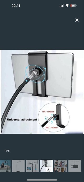 Soporte de pie para tablet
