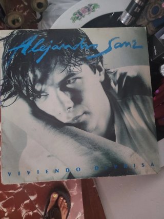 Vinilo Alejandro Sanz - Viviendo de Prisa