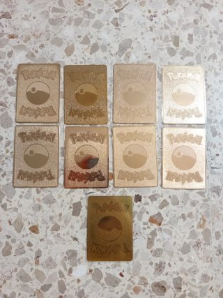 Cartas Pokémon Metalicas V/VMAX NUEVAS.