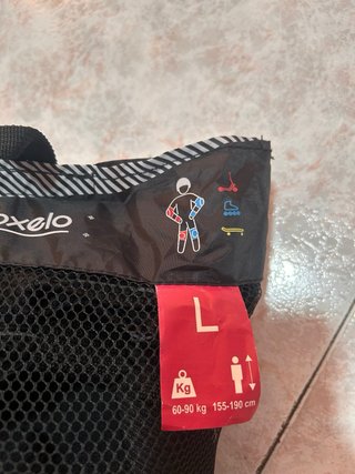 Kit Protecciones Oxelo Patinaje Talla L