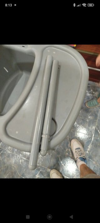 Trona desmontable gris bebeconfort