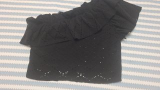 Top elástico negro