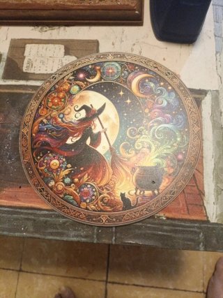 Atrapasueños Chapa Bruja Caldero Luna