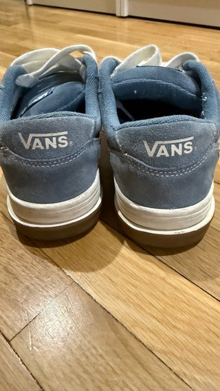 Zapatillas Vans Azules y Blancas
