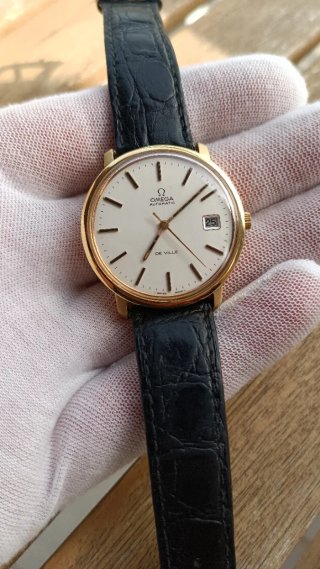 Omega De Ville Automático Oro 18k NOS
