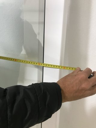 Puertas correderas aluminio blanco